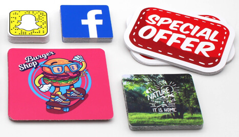Stickeryeti: Personalized Rounded Corners Stickers and custom stickers
